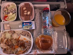 機内食の写真
